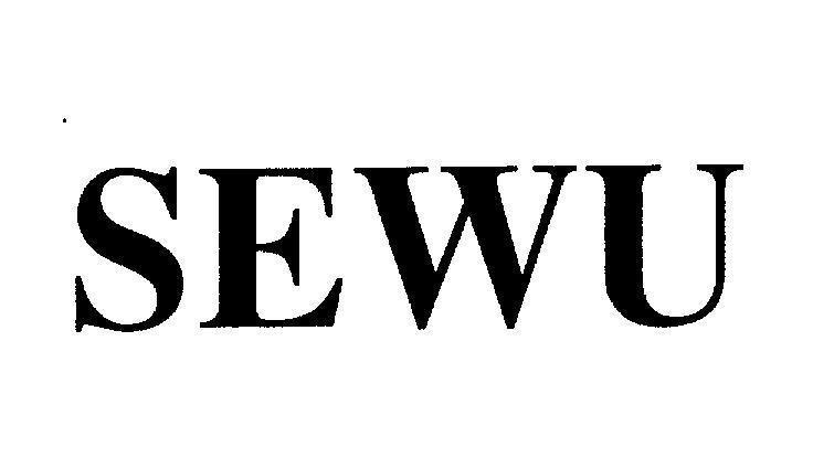 Mẫu nhãn hiệu SEWU