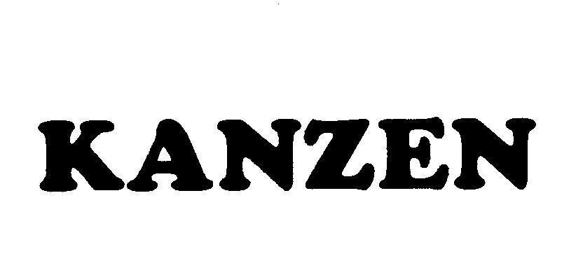 Mẫu nhãn hiệu KANZEN