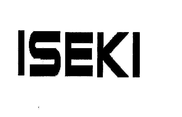 Mẫu nhãn hiệu ISEKI