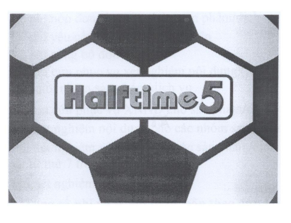 Mẫu nhãn hiệu Halftime 5