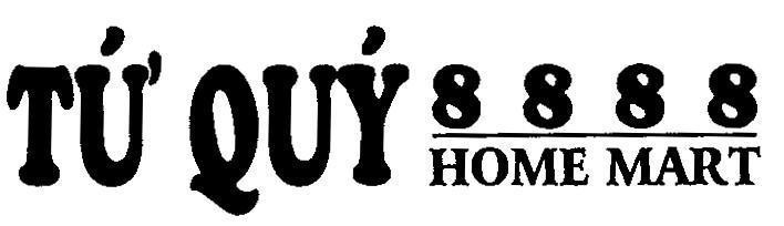 Mẫu nhãn hiệu Tứ Quý 8888 HOME MART