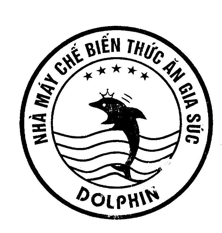 Mẫu nhãn hiệu DOLPHIN NHA MAY CHE BIEN THUC AN GIA SUC