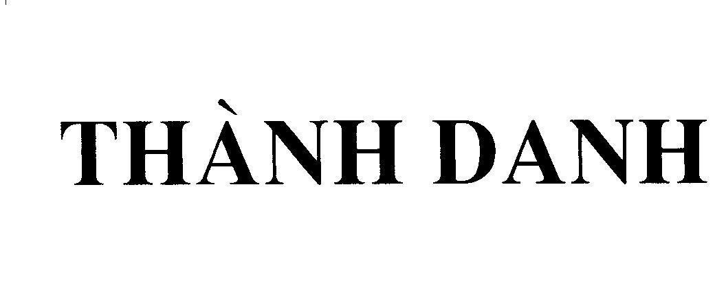 Mẫu nhãn hiệu Thành Danh