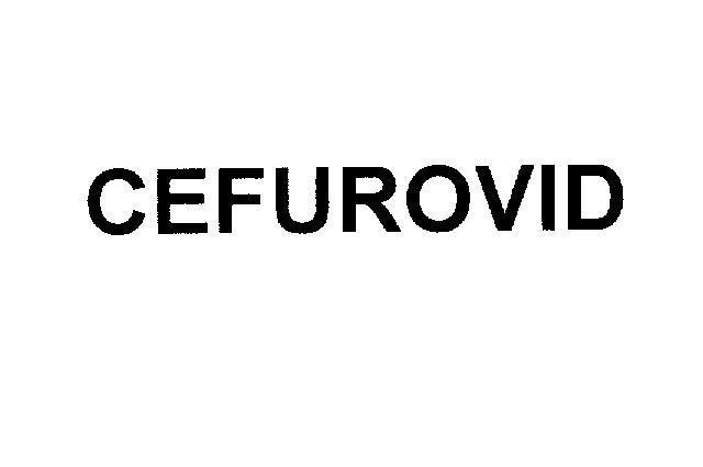 Mẫu nhãn hiệu CEFUROVID