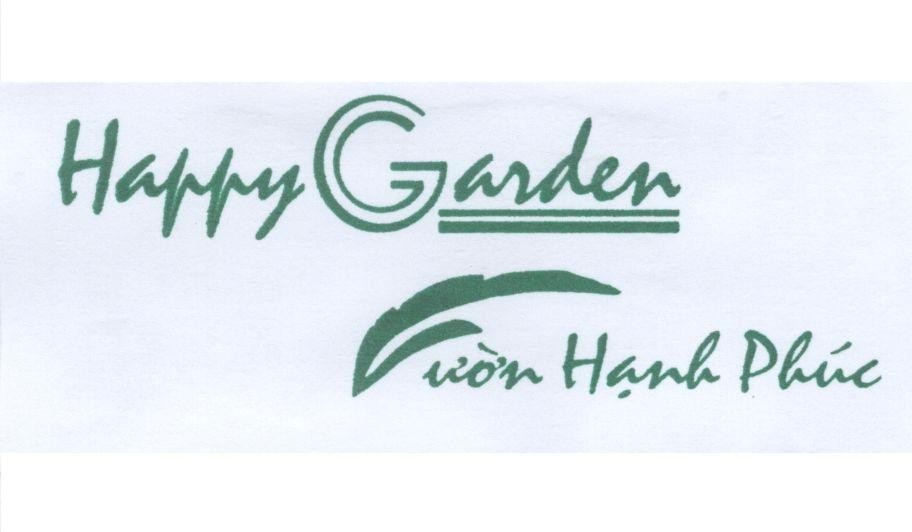 Mẫu nhãn hiệu HAPPY GARDEN Vườn Hạnh Phúc