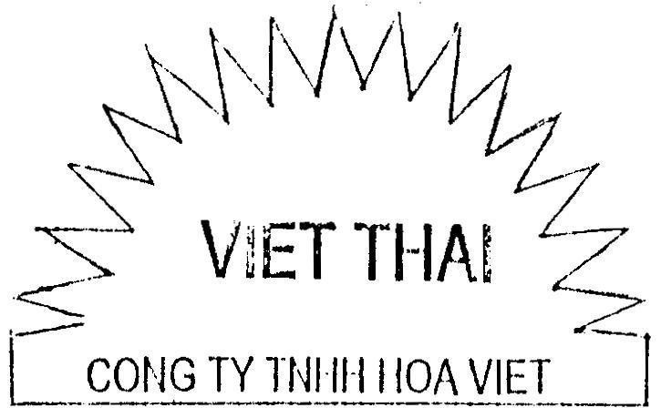 Mẫu nhãn hiệu VIET THAI CONG TY TNHH HOA VIET