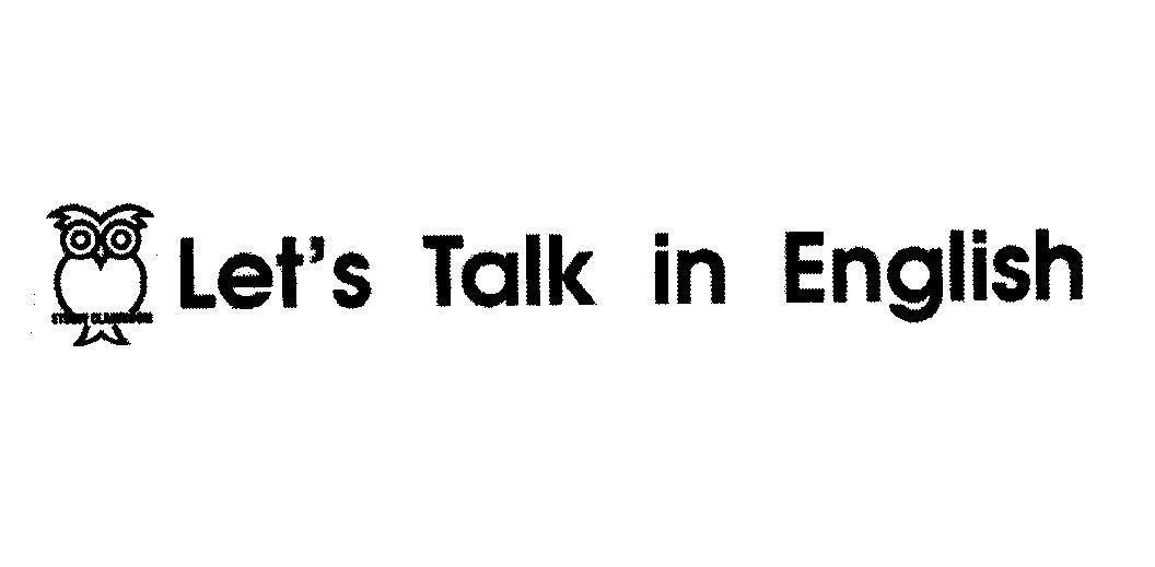 Mẫu nhãn hiệu STUDIO CLASSROOM LETS TALK IN ENGLISH