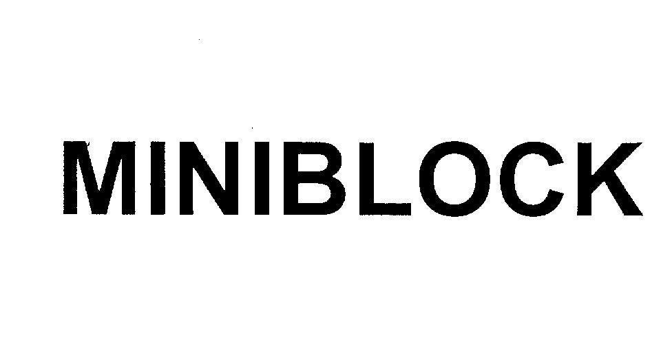 Mẫu nhãn hiệu MINIBLOCK