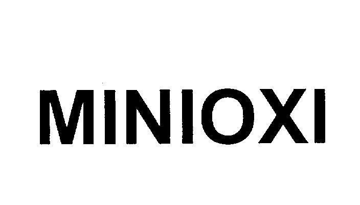 Mẫu nhãn hiệu MINIOXI