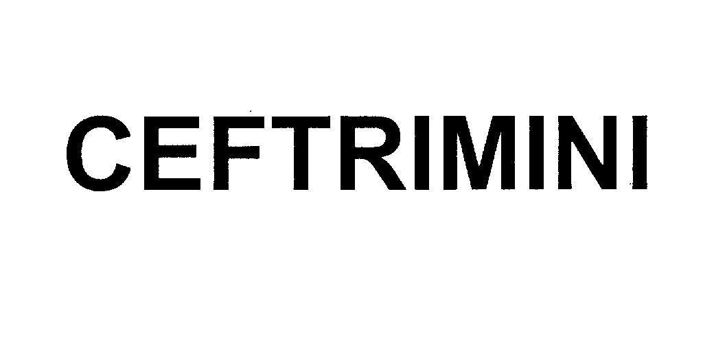 Mẫu nhãn hiệu CEFTRIMINI
