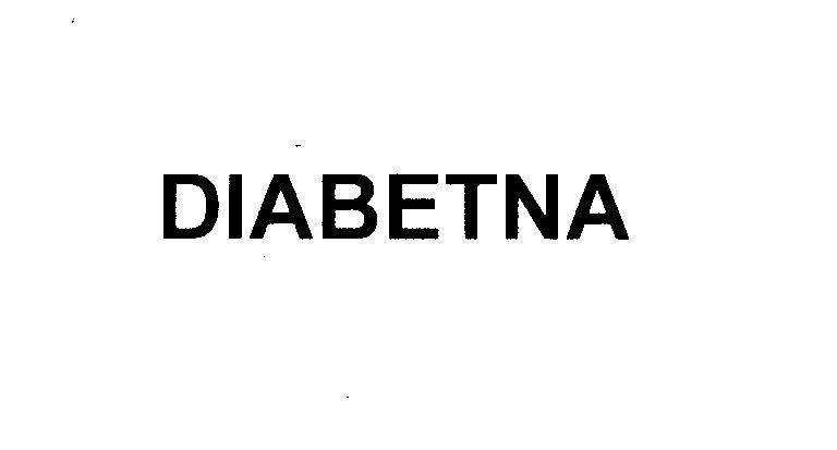 Mẫu nhãn hiệu DIABETNA