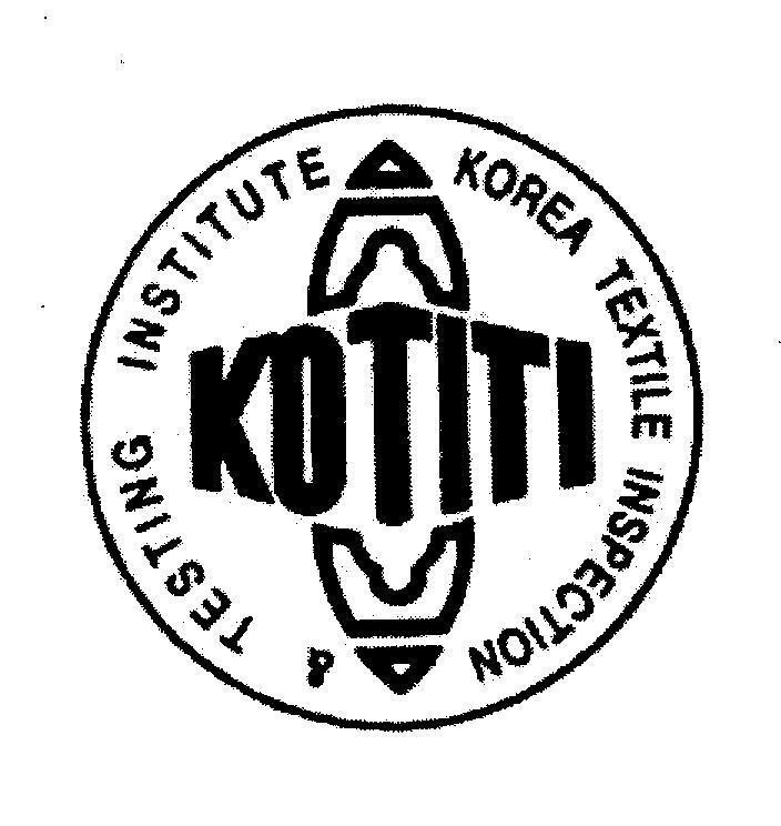 Mẫu nhãn hiệu KOTITI INSTITUTE KOREA TEXTILE INSPECTION & TESTING