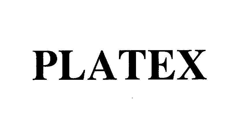 Mẫu nhãn hiệu PLATEX