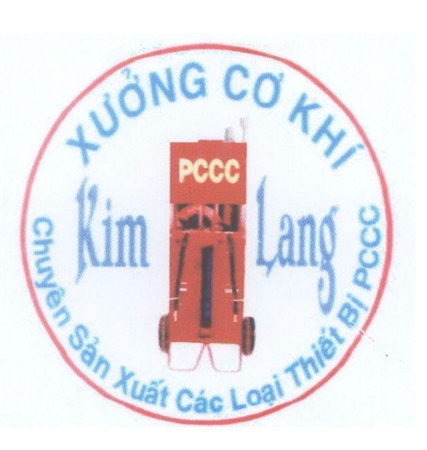 Mẫu nhãn hiệu Kim Lang Xưởng cơ khí PCCC