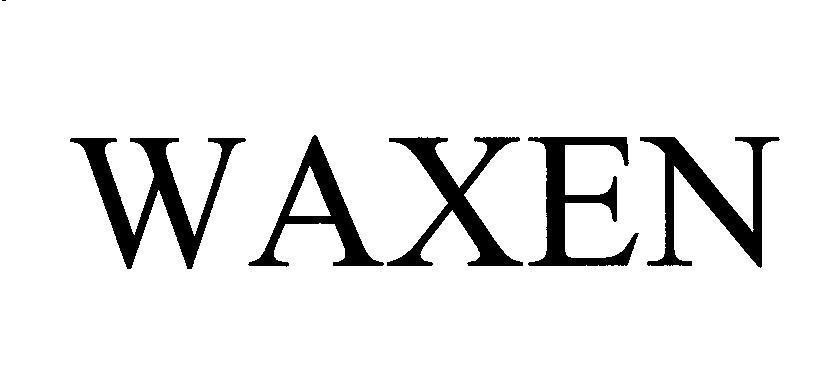 Mẫu nhãn hiệu WAXEN