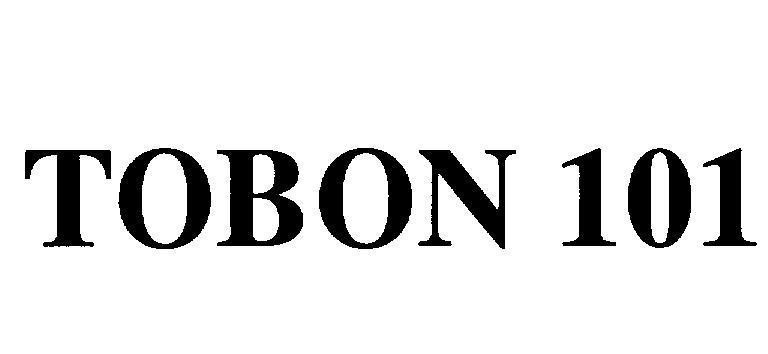 Mẫu nhãn hiệu TOBON 101