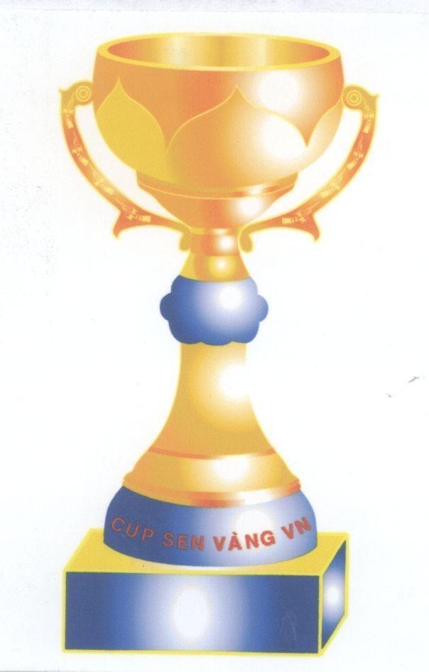 Mẫu nhãn hiệu Cúp Sen Vàng VN