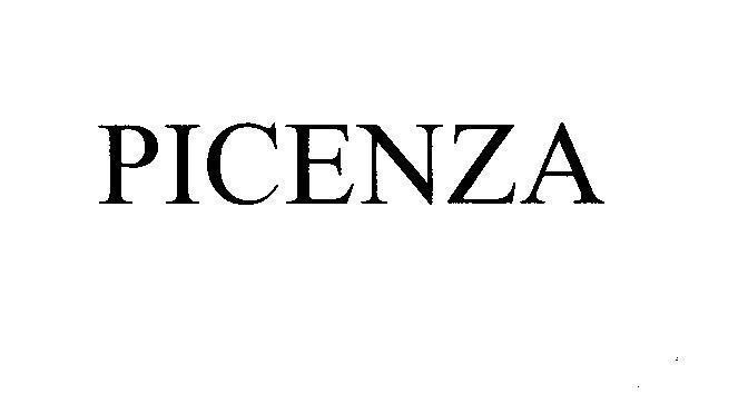 Mẫu nhãn hiệu PICENZA