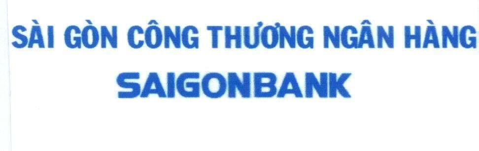 Mẫu nhãn hiệu Saigonbank Sài Gòn Công thương Ngân hàng