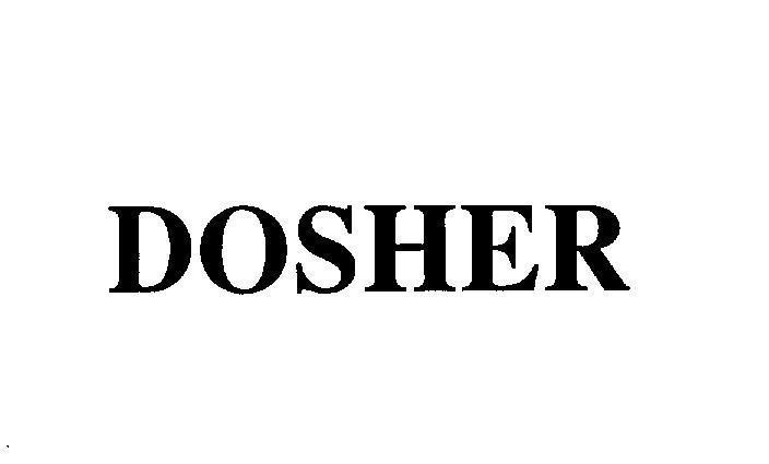 Mẫu nhãn hiệu DOSHER