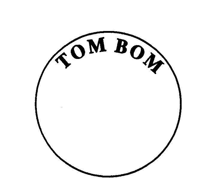 Mẫu nhãn hiệu TOM BOM