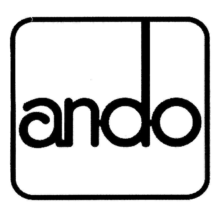 Mẫu nhãn hiệu ando
