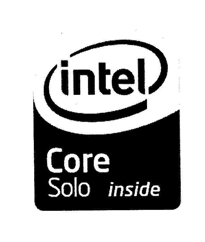 Mẫu nhãn hiệu intel Core Solo inside