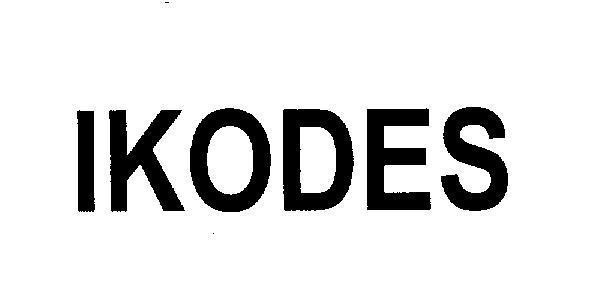 Mẫu nhãn hiệu IKODES