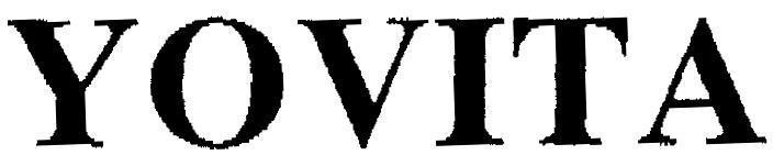 Mẫu nhãn hiệu YOVITA