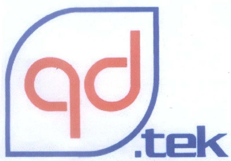 Mẫu nhãn hiệu qd .tek