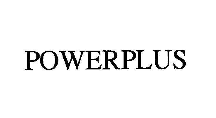 Mẫu nhãn hiệu POWERPLUS