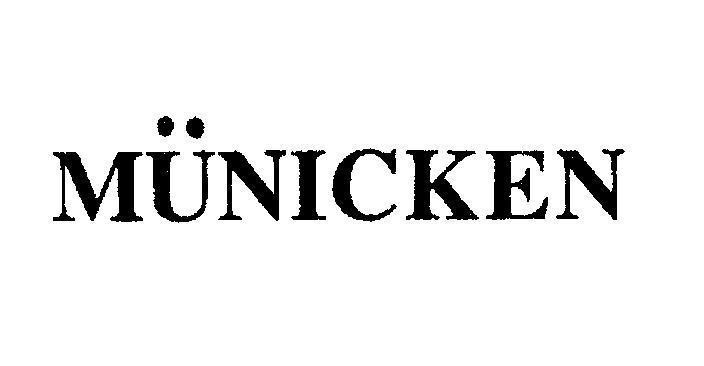 Mẫu nhãn hiệu MUNICKEN
