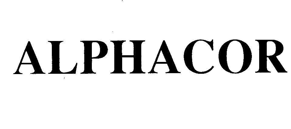 Mẫu nhãn hiệu ALPHACOR