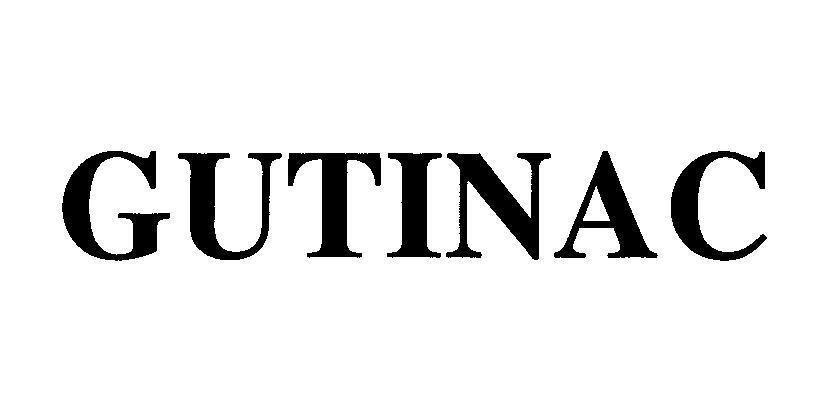 Mẫu nhãn hiệu GUTINAC