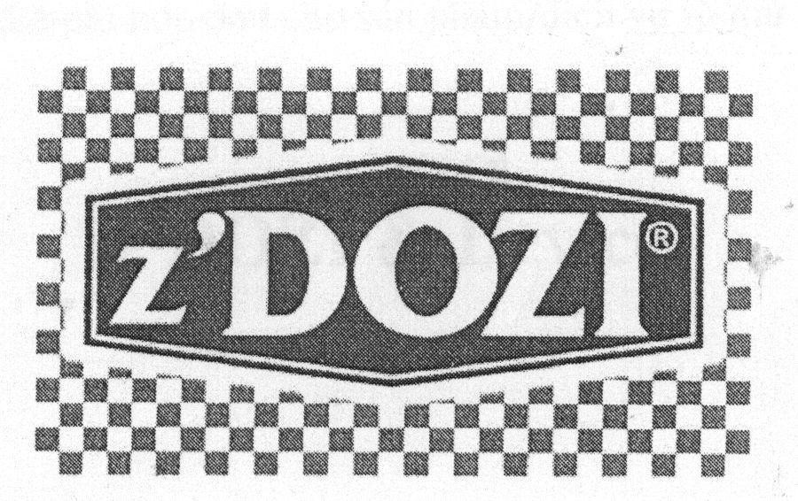 Mẫu nhãn hiệu Z'DOZI R