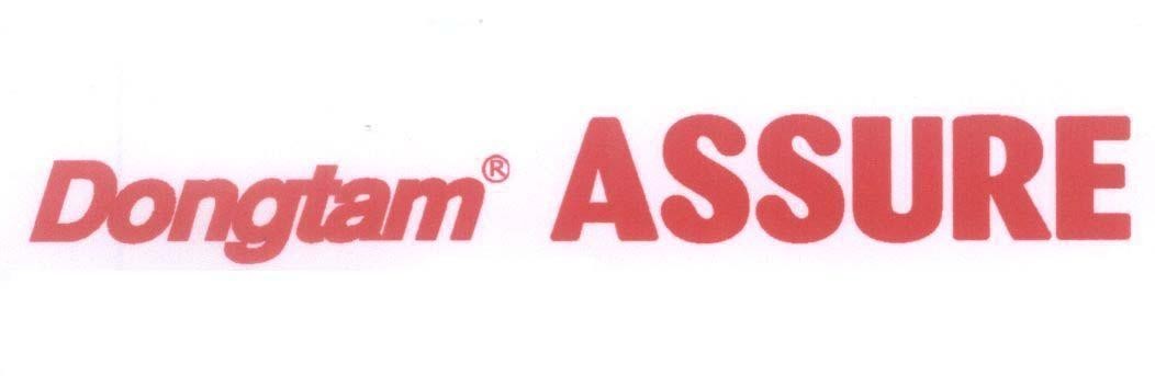 Mẫu nhãn hiệu Dongtam ASSURE