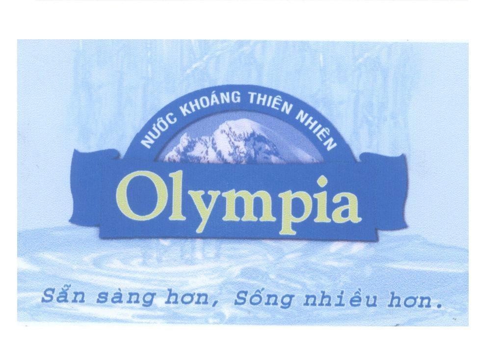 Mẫu nhãn hiệu OLYMPIA Sẵn sàng hơn Sống nhiều hơn