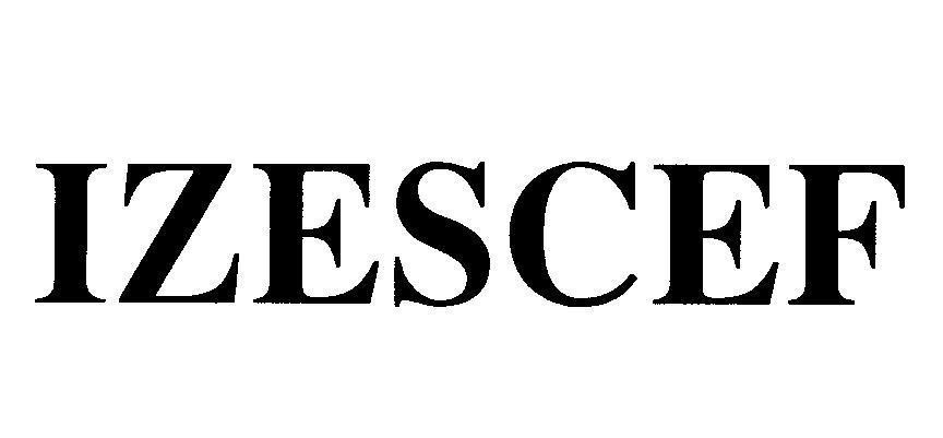 Mẫu nhãn hiệu IZESCEF