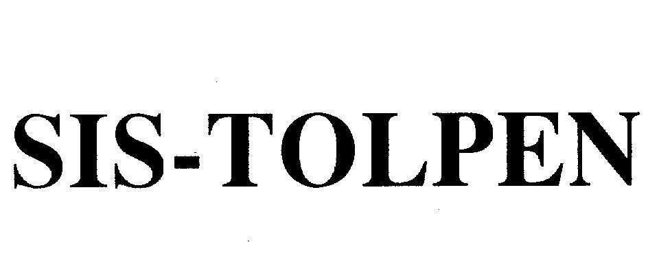 Mẫu nhãn hiệu SIS-TOLPEN