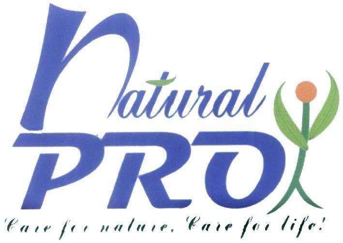Mẫu nhãn hiệu Natural PRO Care for nature Care for life