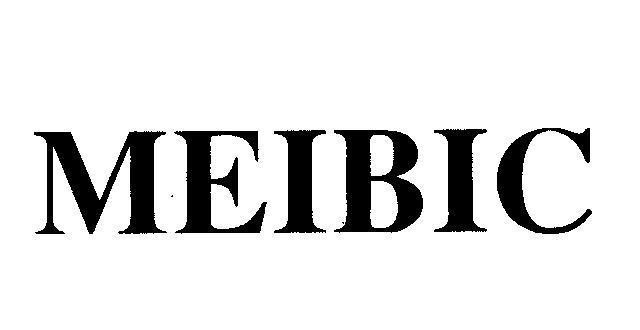 Mẫu nhãn hiệu MEIBIC