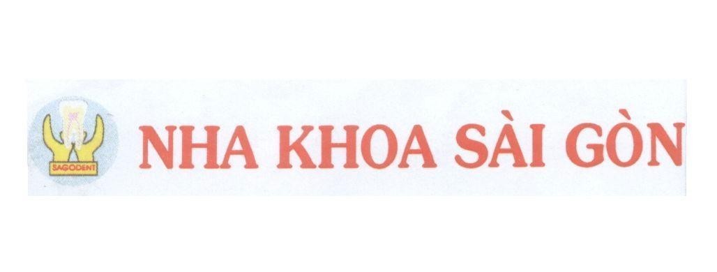 Mẫu nhãn hiệu SAGODENT Nha khoa Sài Gòn