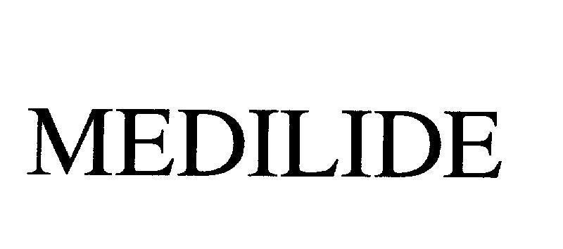 Mẫu nhãn hiệu MEDILIDE