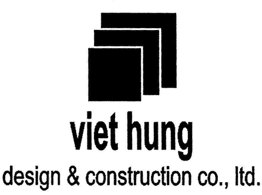 Mẫu nhãn hiệu viet hung design & construction co ltd