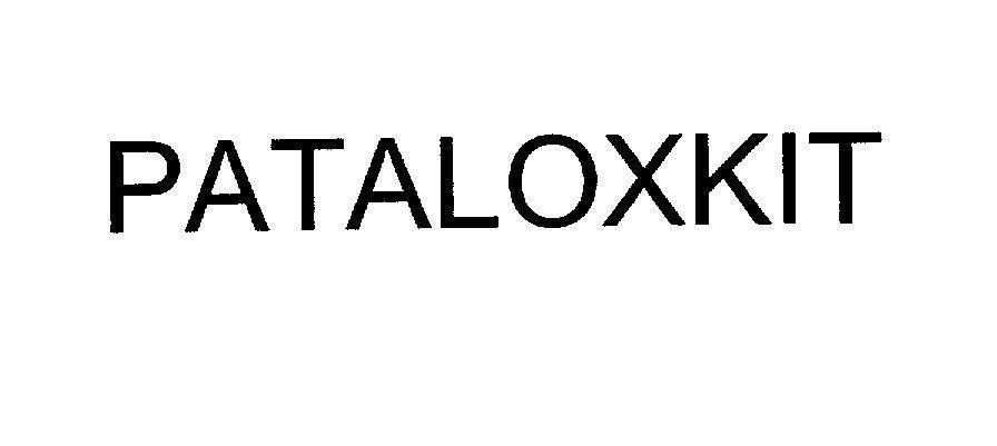 Mẫu nhãn hiệu PATALOXKIT