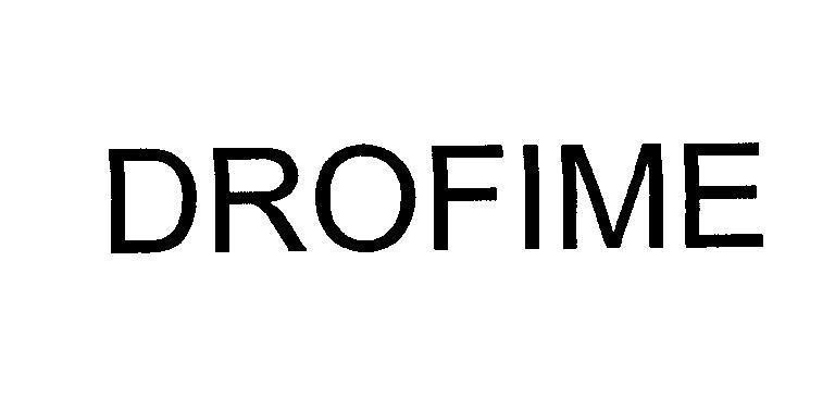 Mẫu nhãn hiệu DROFIME