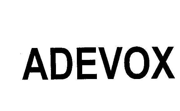 Mẫu nhãn hiệu ADEVOX
