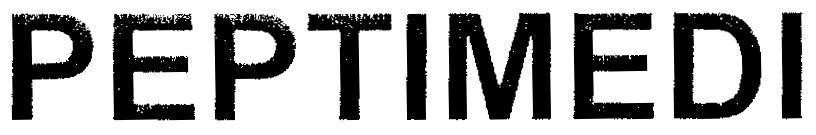Mẫu nhãn hiệu PEPTIMEDI