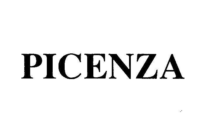 Mẫu nhãn hiệu PICENZA