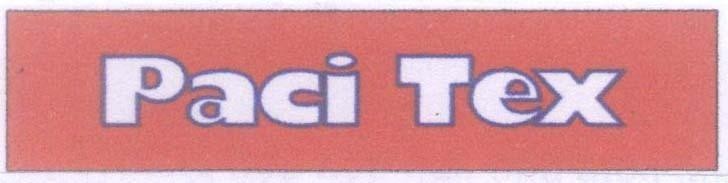 Mẫu nhãn hiệu Paci Tex